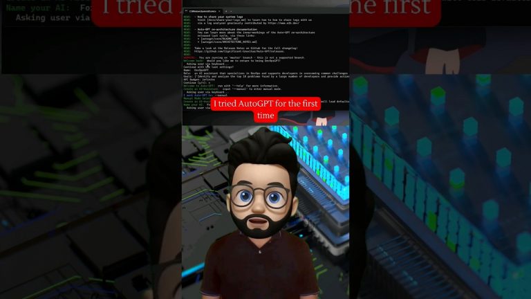 AutoGPT mania #ai #coding #developer