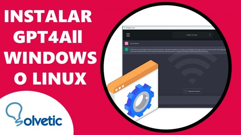 INSTALAR GPT4All en Windows o Linux