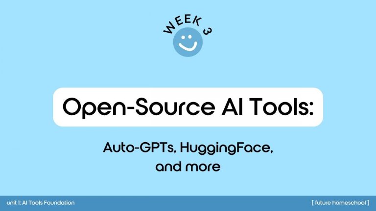 Lesson 3: Open-source AI tools: Auto-GPTs, HuggingFace, and more