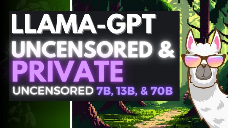 LlamaGPT: Access Uncensored LLAMA 2 – Self-Hosted, Offline, Private, and FREE! (Install Tutorial)