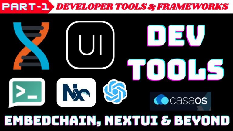 Top Developer Tools & Frameworks: EmbedChain, NextUI & Beyond