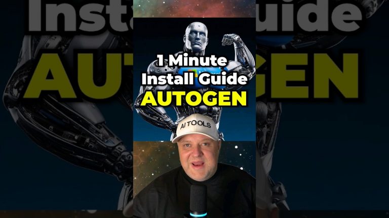 1 Minute Install Guide AutoGen using Google Colab #autogen #ai #chatgpt #autogpt #aiagent #openai