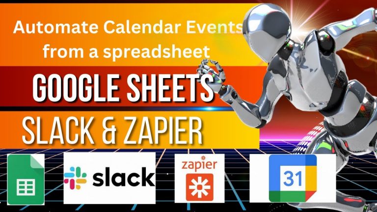 Auto-Schedule Events from Spreadsheets & Share on Slack Instantly! NO ChatGPT Needed.