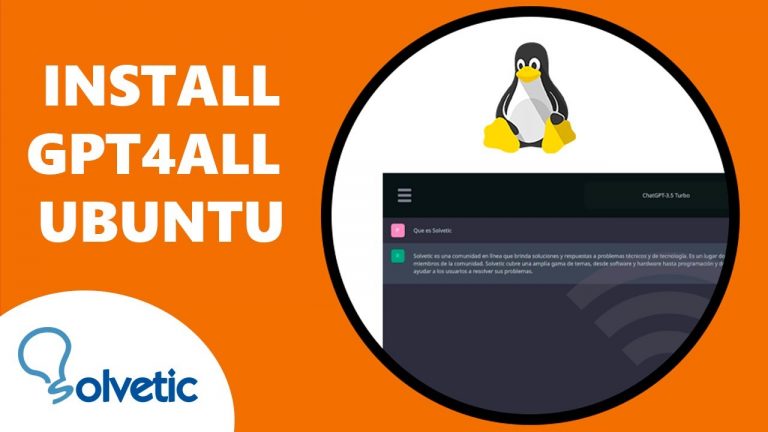 INSTALL GPT4ALL UBUNTU