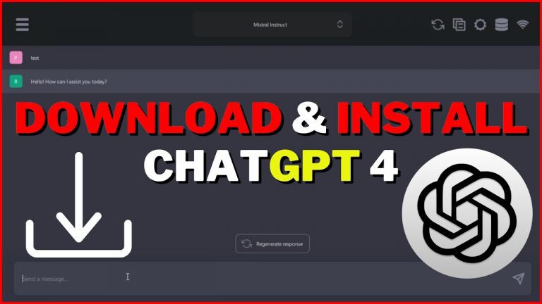 How to Download & Install ChatGPT 4 On PC/Laptop (Windows, Mac, Linux)