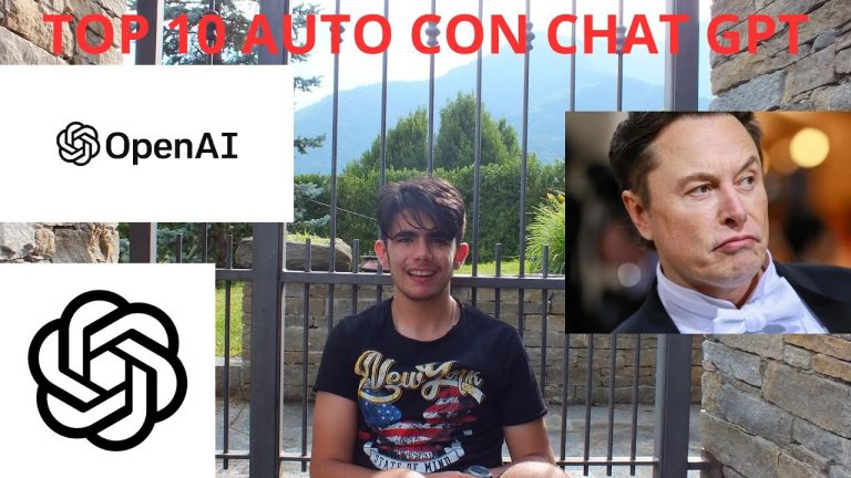 TOP 10 AUTO ICONICHE SECONDO CHAT GPT