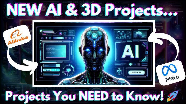 12 Cutting-Edge AI & 3D Projects You Can’t Miss!