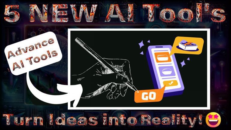 5 AI Tools to Turn Ideas into Reality! AutoGPT Tutorials