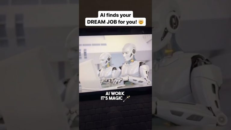 Crazy AI finds your Dream Job for you