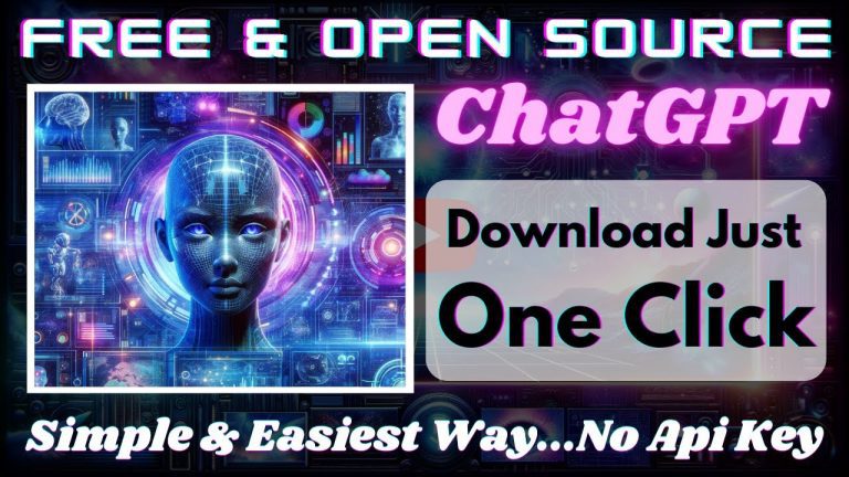 Download & Use ChatGPT Locally Just One Click | It’s FREE