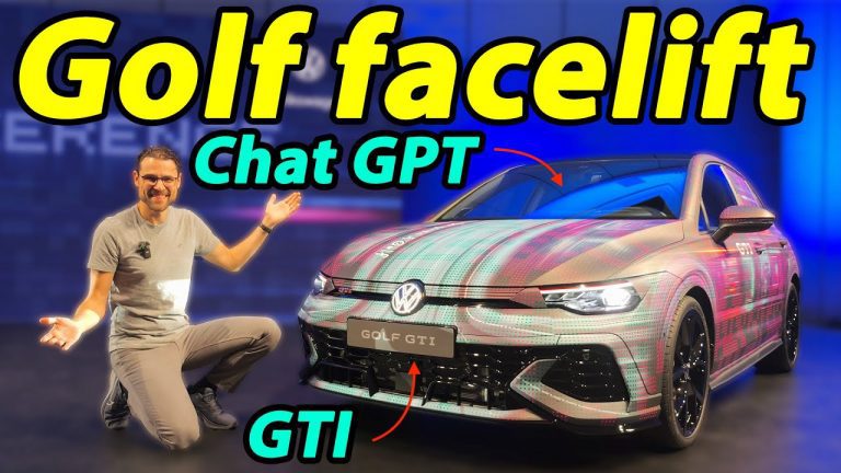 2024 VW Golf GTI first look – this new Golf facelift also launches Chat GPT!