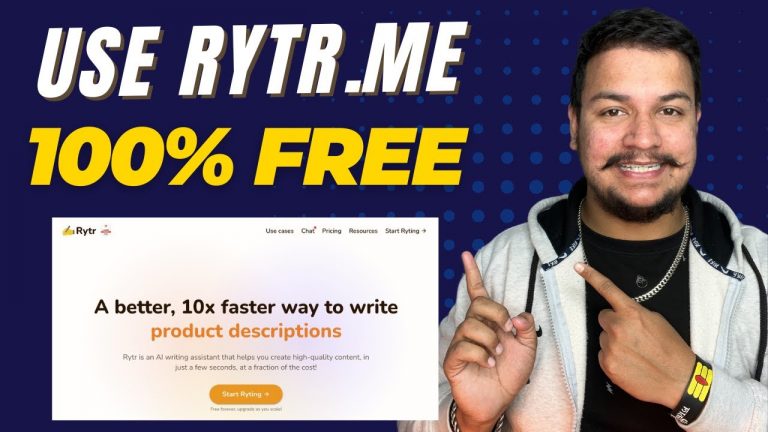 How To Use Rytr.Me AI Writing Tool For Free | Best AI Writing Tool For Bloggers c