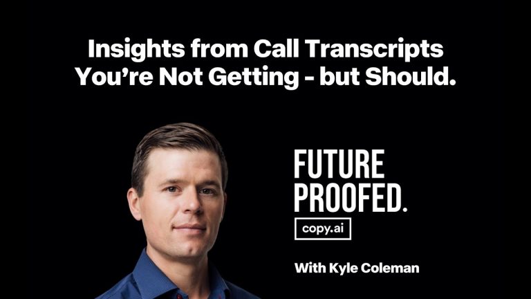 Insights from Call Transcripts You Didn’t Know You Needed