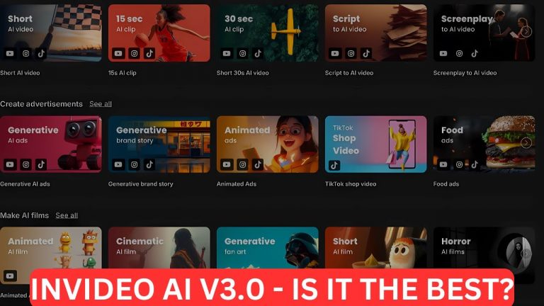 InVideo AI V3 Review – InVideo AI V3.0 – InVideo AI 3.0 – Best Text To Video AI Generator