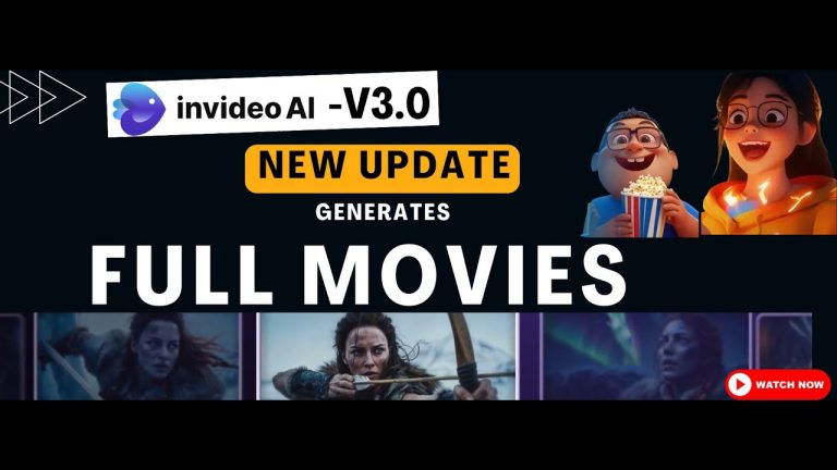 Invideo AI V3 Review – The Latest Update Now Generates Full Movies | AI for winner