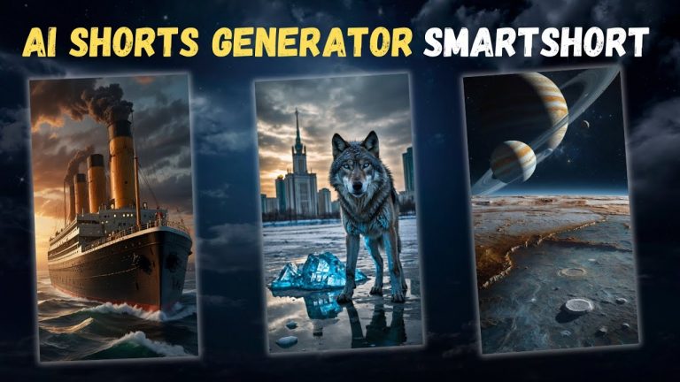 Generate High-Quality Shorts and TikTok Videos Using AI Tool: SmartShort.co AI Shorts Generator