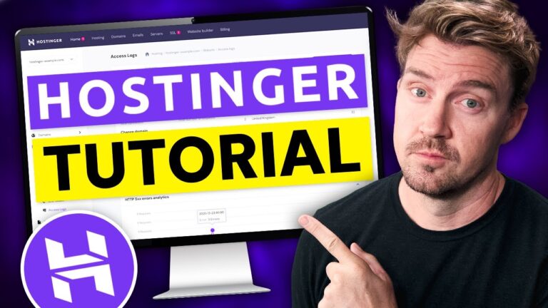 Hostinger Tutorial 2026 | The ONLY Hostinger Guide You Will Ever Need!