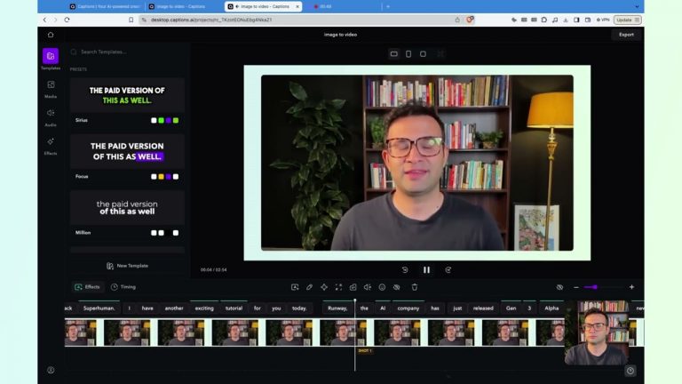 How to Caption and Repurpose Videos With AI