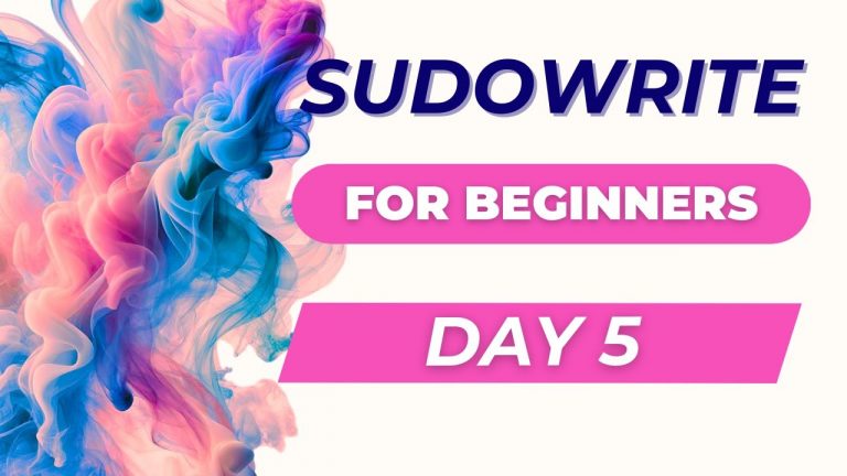 Part 5: How to Use Sudowrite – Writing with Sudowrite