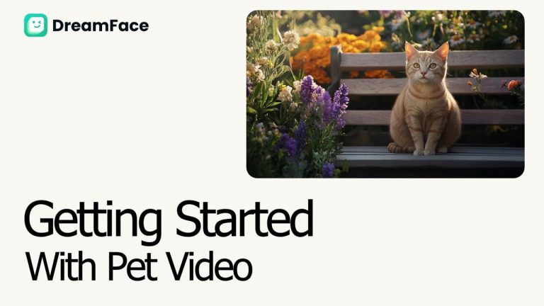 Tutorial on How to Create Your Pet Singing Video with DreamFace App