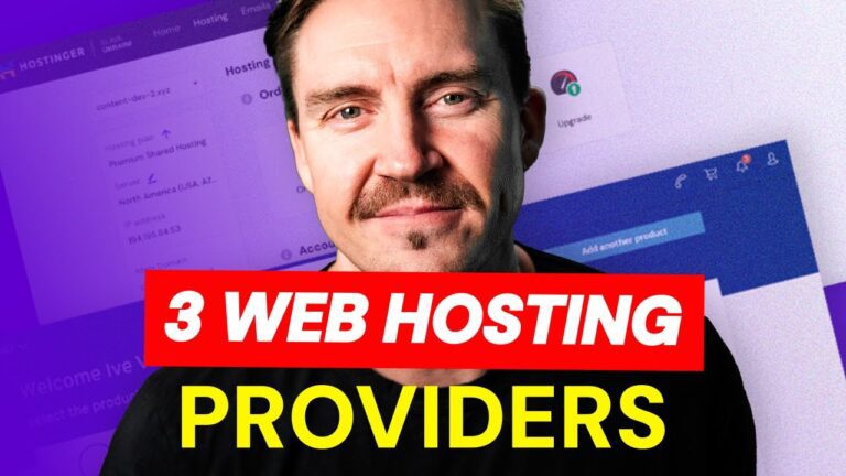 Best Web Hosting Providers for 2026 in 5 Minutes! (TESTED)