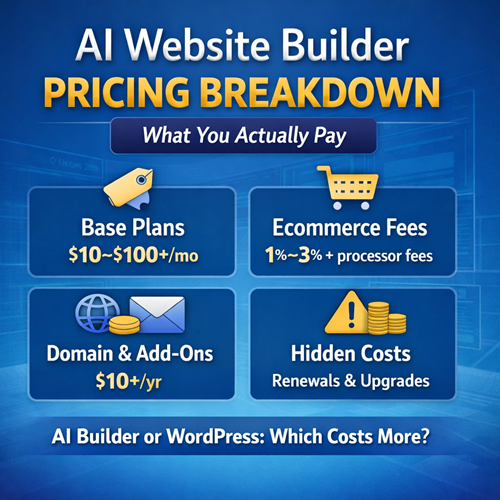 AI Website Builder Pricing Breakdown