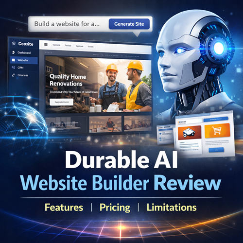 Durable AI Website Builder Review Features, Pricing, and Real Limitations