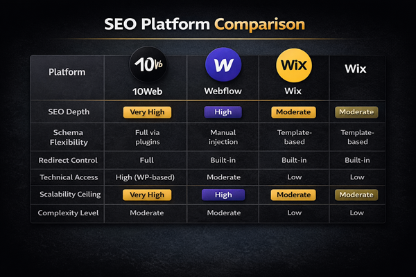 SEO platform comparison