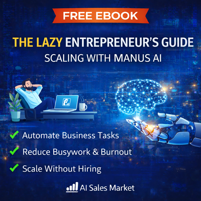 The Lazy Entrepreneur’s Guide How to Scale Smarter with Manus AI Ebook