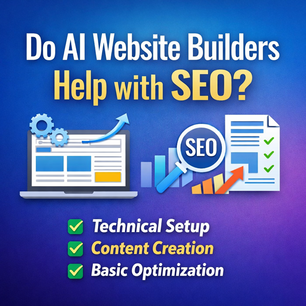 What AI Website Builders Actually Do for SEO